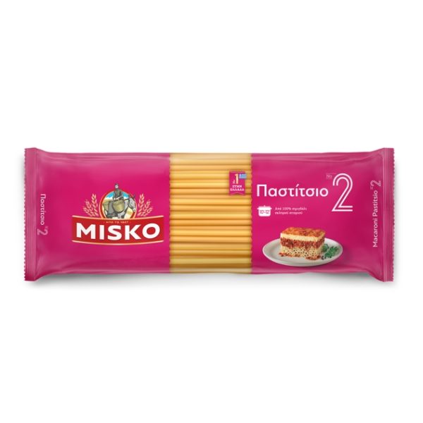 PAST002_Misko Greek Pasta No2 Pastitsio_500g