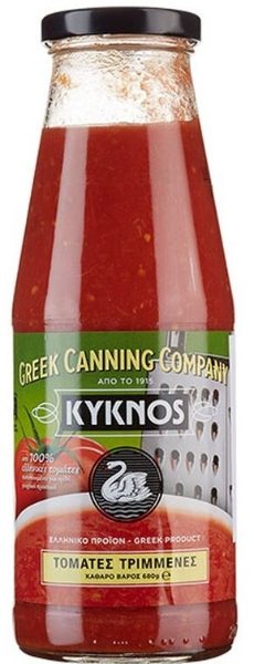 Kyknos finely chopped tomato 680gr
