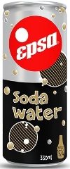 Epsa Soda water Carbonated cans 330ml