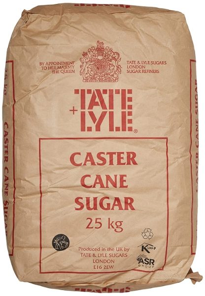 caster sugar 25kg
