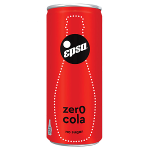 Epsa Cola Light Carbonated zero cans 330ml