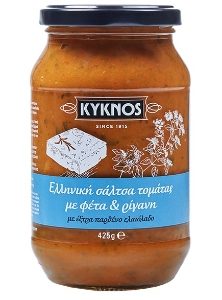 Kyknos Tomato sauce with feta and oregano 425g