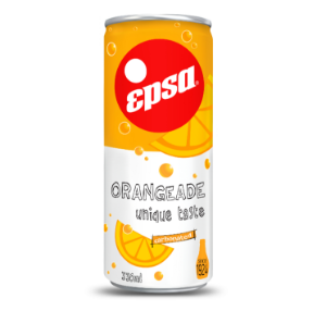 Epsa Orange Carbonated cans 330ml